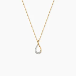 Collier Plaqué Or Joost Oxydes De Zirconium