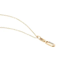 Collier Plaqué Or Mietta Oxydes De Zirconium