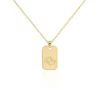 Collier Plaqué Or Quintien