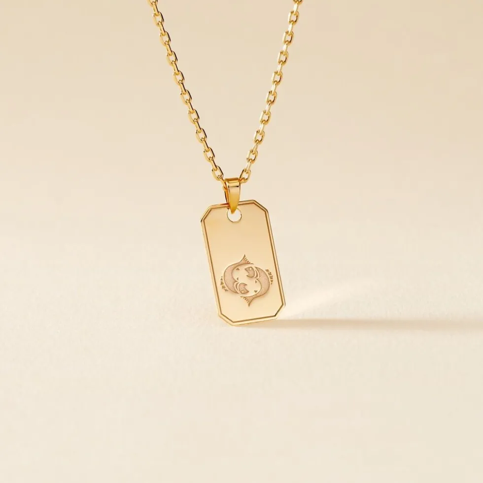 Collier Plaqué Or Quintien