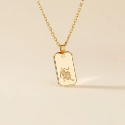 Collier Plaqué Or Quintien