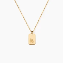 Collier Plaqué Or Quintien