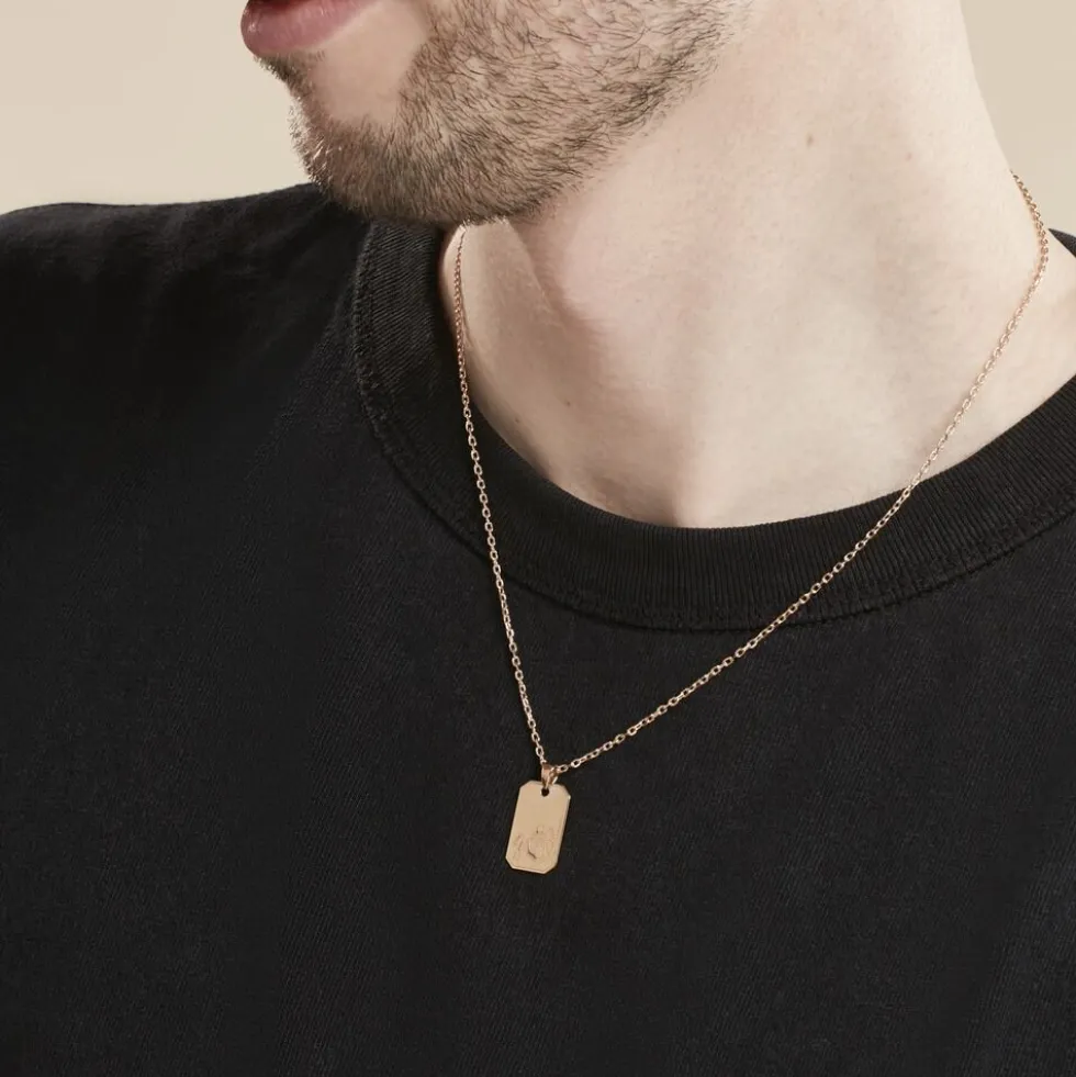 Collier Plaqué Or Quintien
