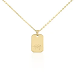 Collier Plaqué Or Quintien