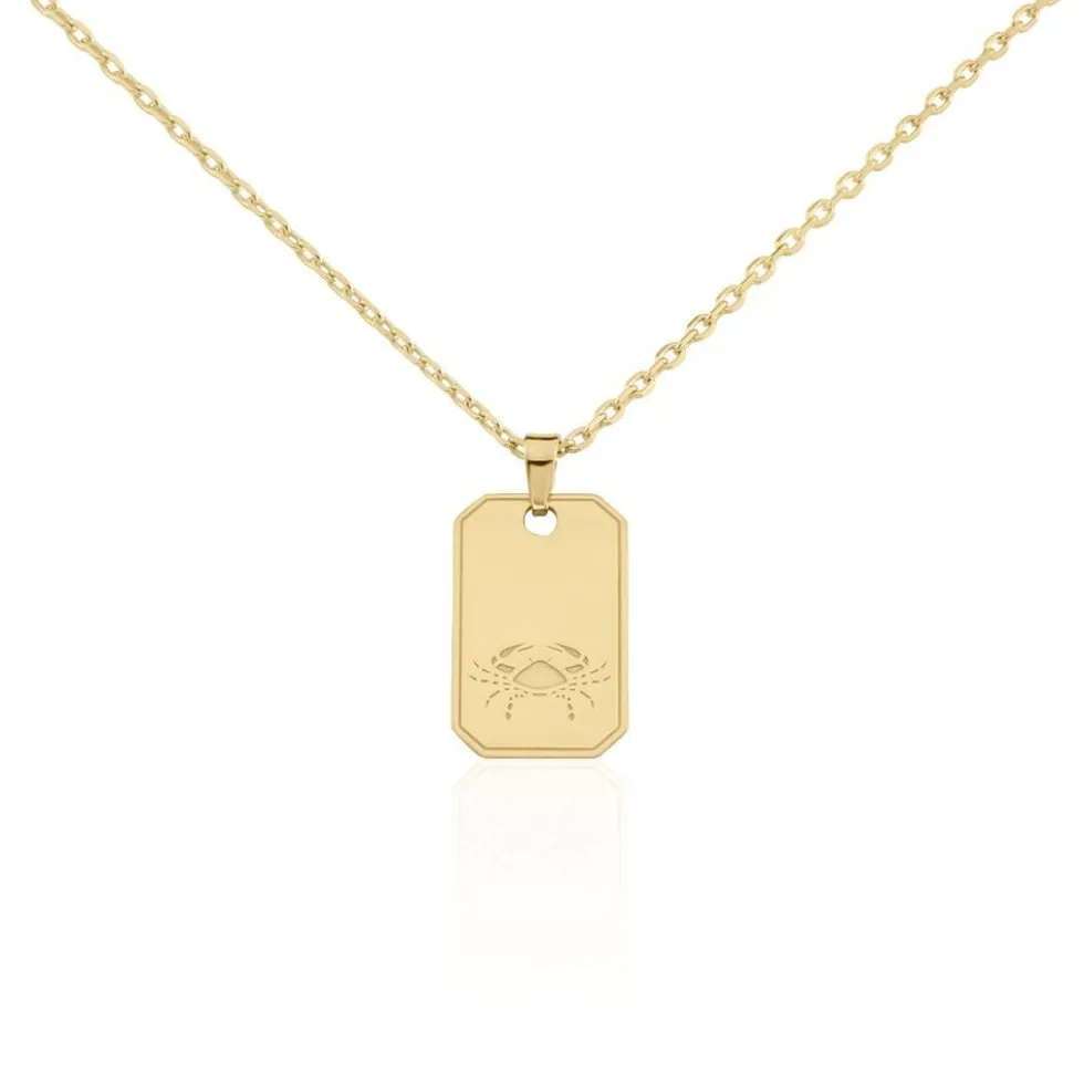 Collier Plaqué Or Quintien