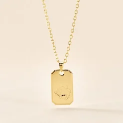 Collier Plaqué Or Quintien