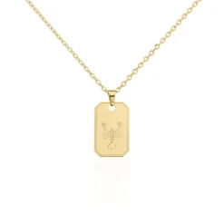 Collier Plaqué Or Quintien