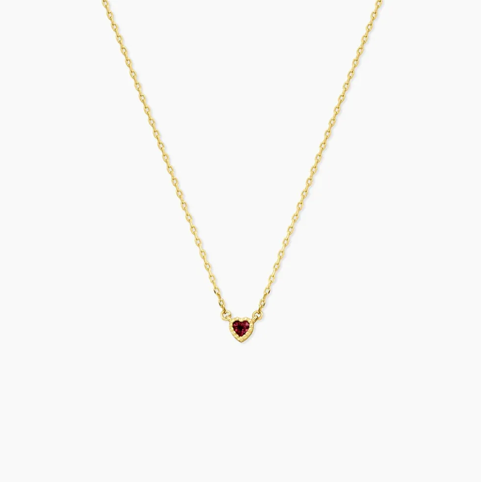 Collier Poem Argent Jaune Tourmaline