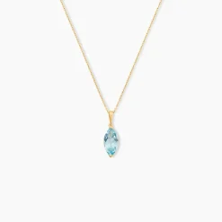 Collier Raquel Or Jaune Topaze