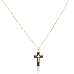 Collier Saleh Plaqué Or Jaune