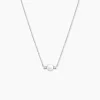 Collier Sari Argent Blanc Perle De Culture Oxyde De Zirconium