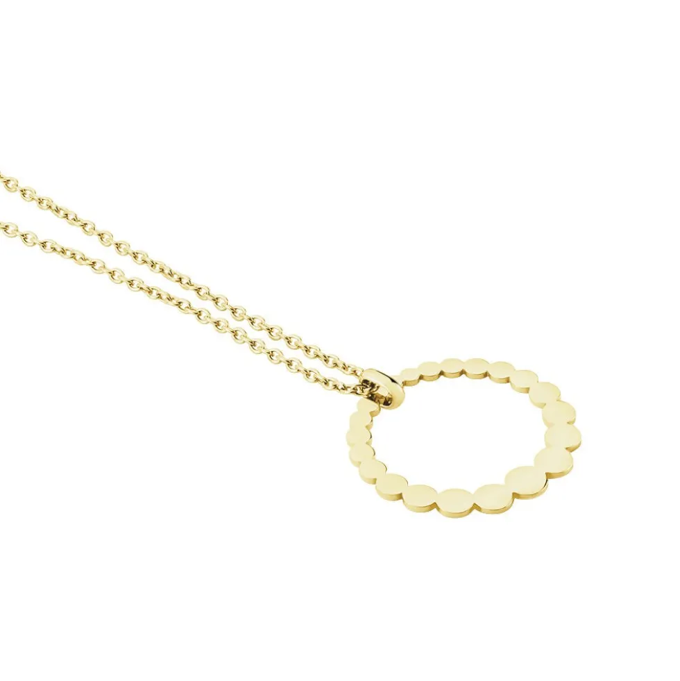 Collier Sautoir Acier Doré Naomi