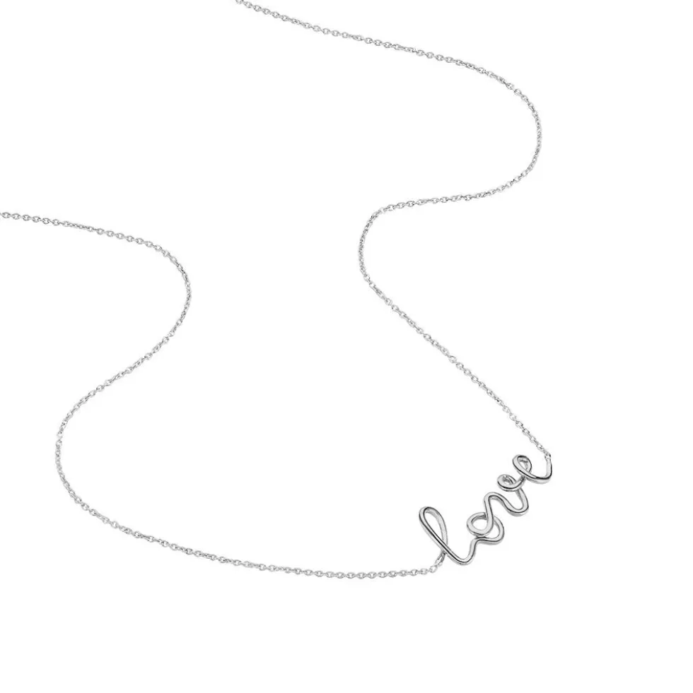 Collier Scheima Argent Blanc