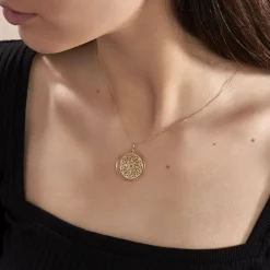 Collier Serguiane Or Jaune