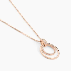 Collier Silvana Argent Rose Oxyde De Zirconium