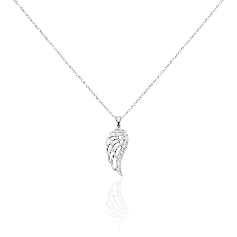 Collier Soliana Argent Blanc Oxyde De Zirconium