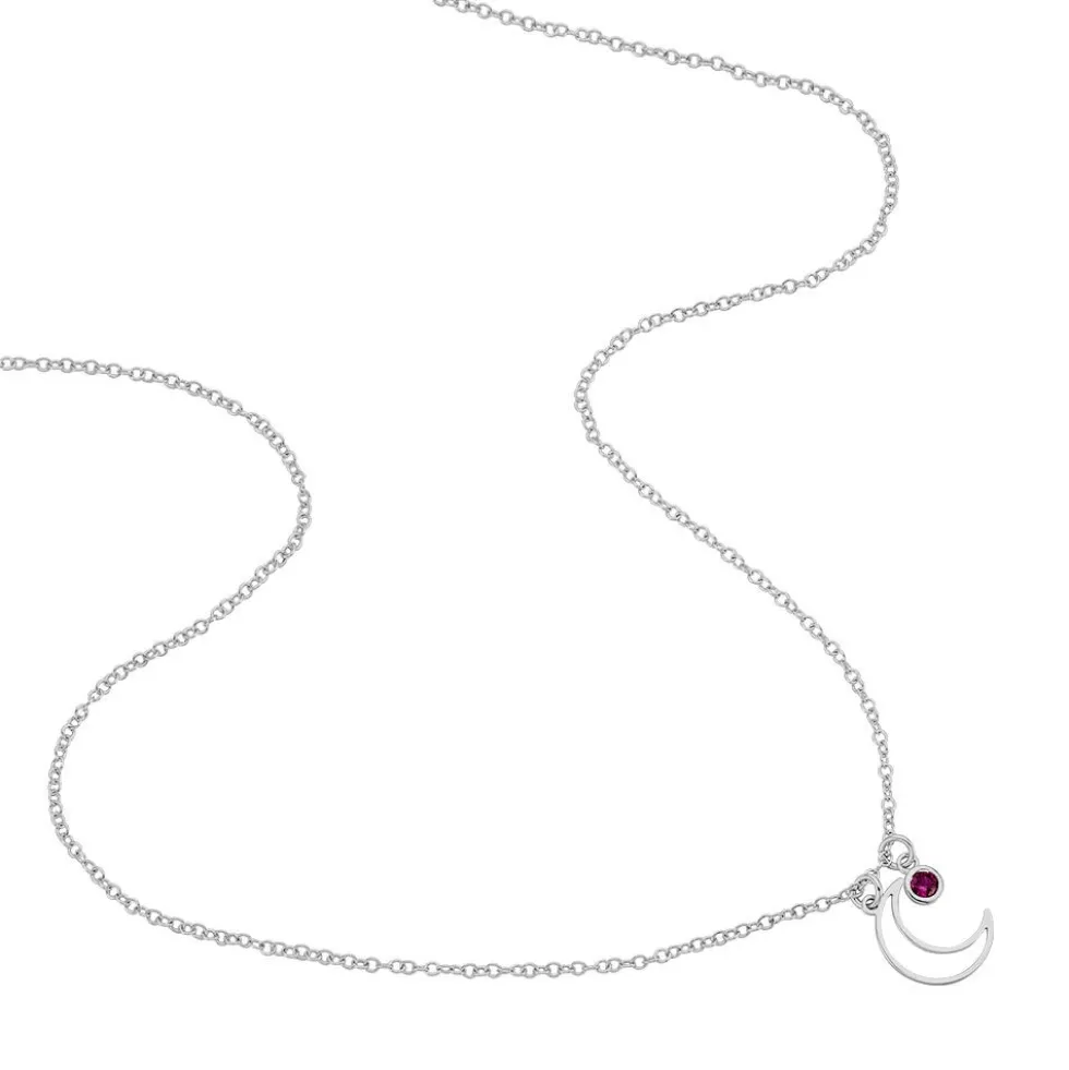 Collier Spirit Argent Blanc Oxyde De Zirconium