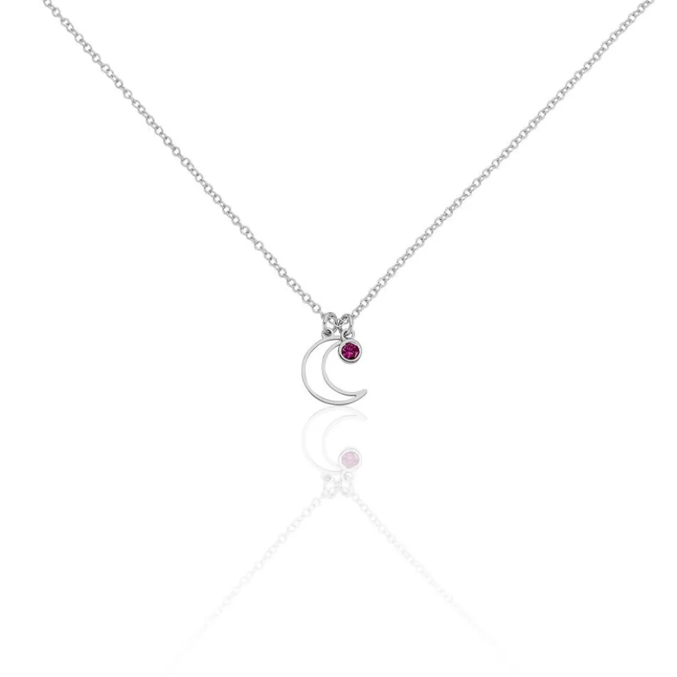 Collier Spirit Argent Blanc Oxyde De Zirconium