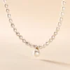 Collier Stella-rose Or Jaune Perle De Culture