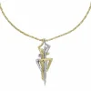 Collier Suraya Laiton Bicolore
