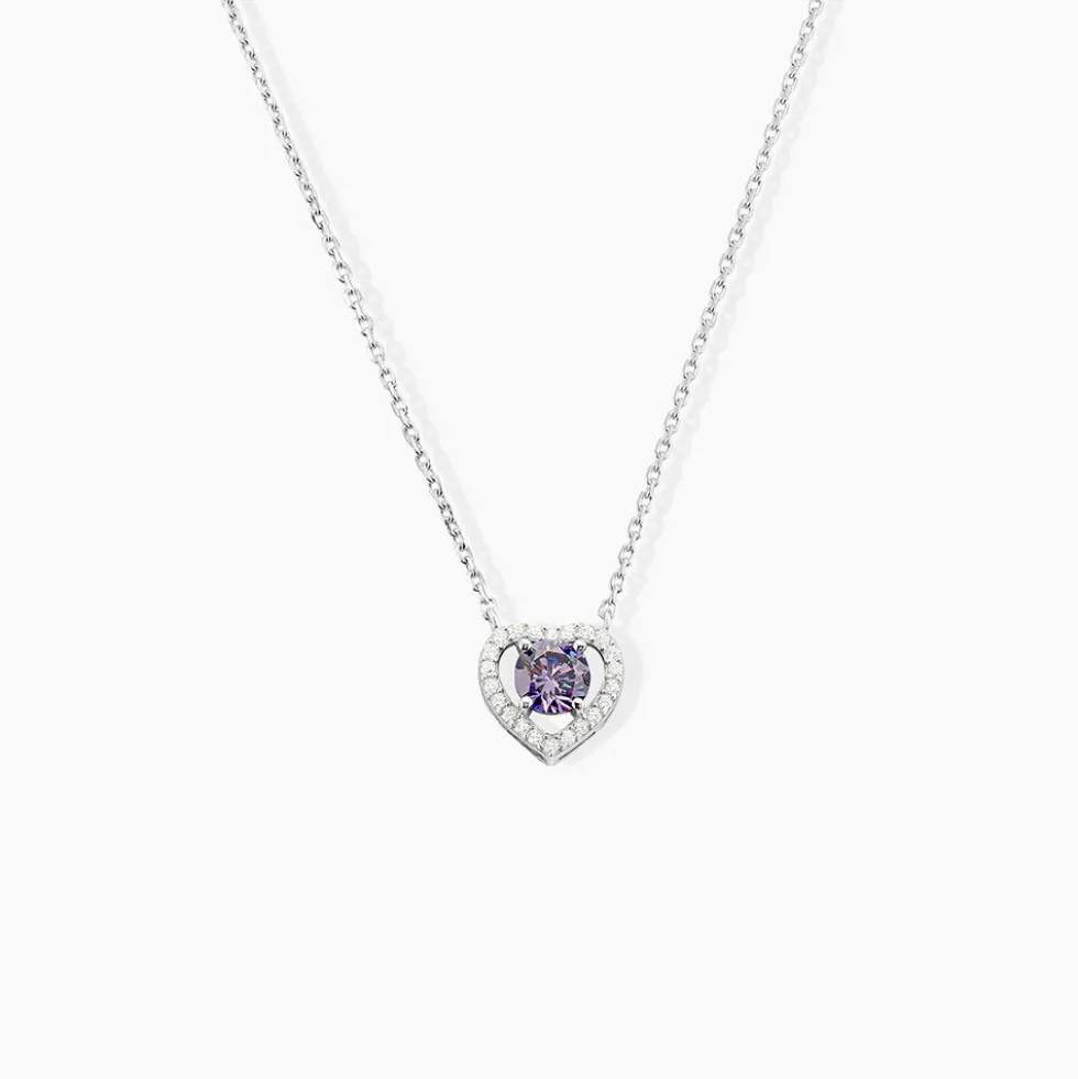 Collier Suzon Argent Blanc Oxyde De Zirconium