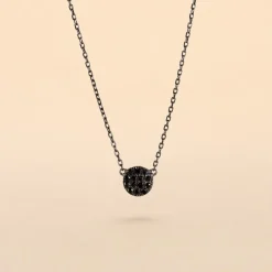 Collier Teani Or Blanc Diamant