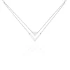 Collier Timala Argent Blanc
