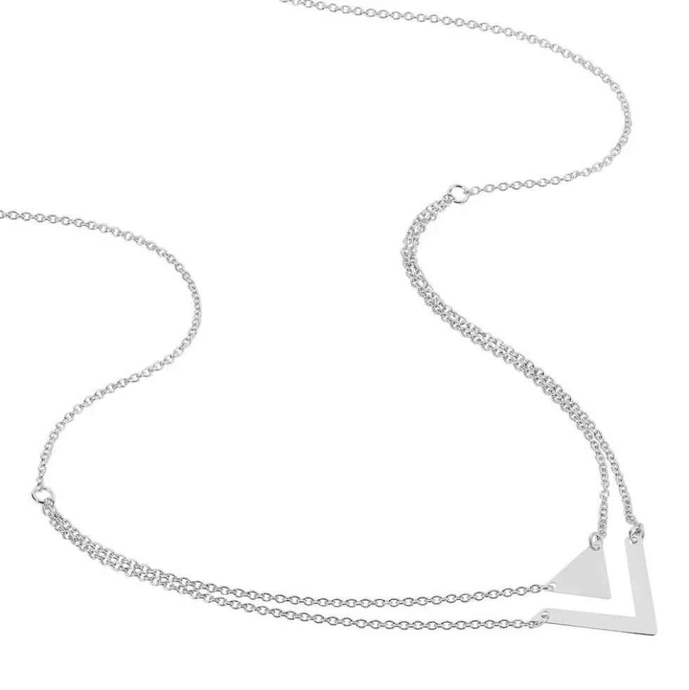 Collier Timala Argent Blanc