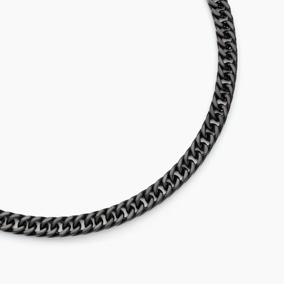 Collier Torino Acier Noir