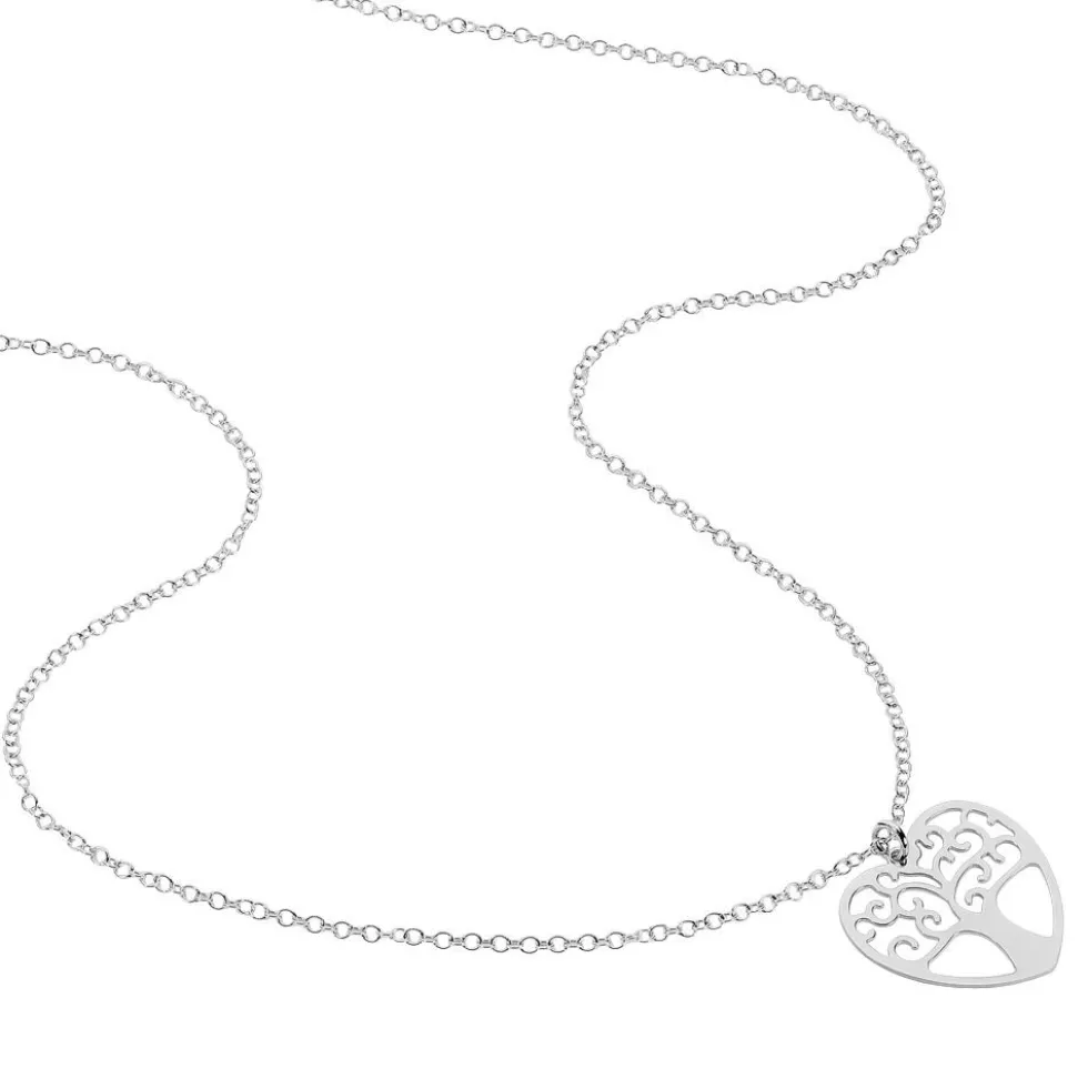 Collier Tyfen Argent Blanc