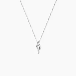 Collier Tylane Or Blanc Diamant