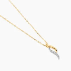 Collier Tylane Or Jaune Diamant