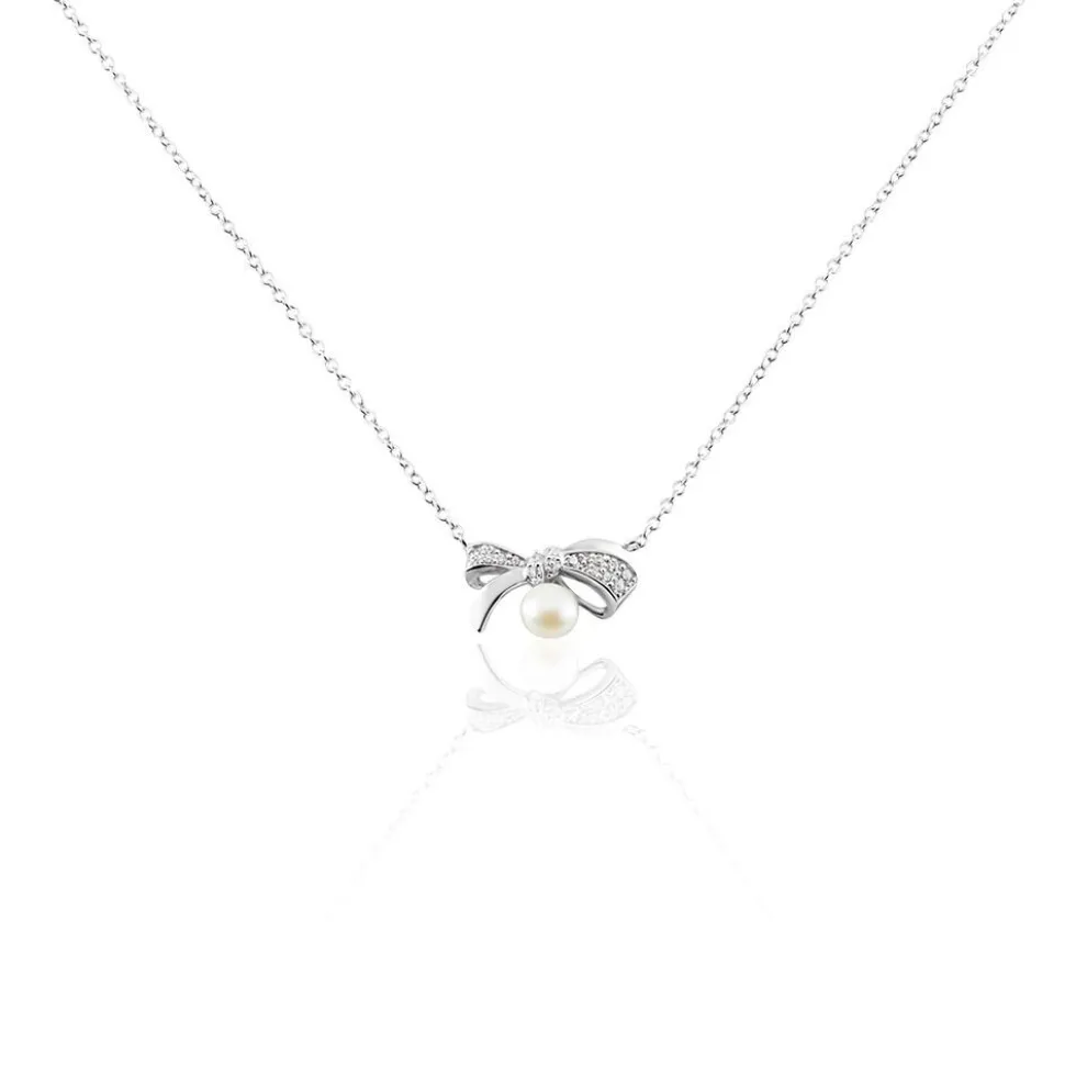 Collier Vasco Argent Perle De Culture