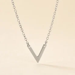 Collier Velda Argent Blanc