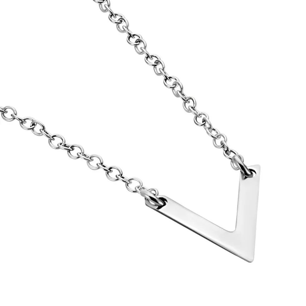 Collier Velda Argent Blanc