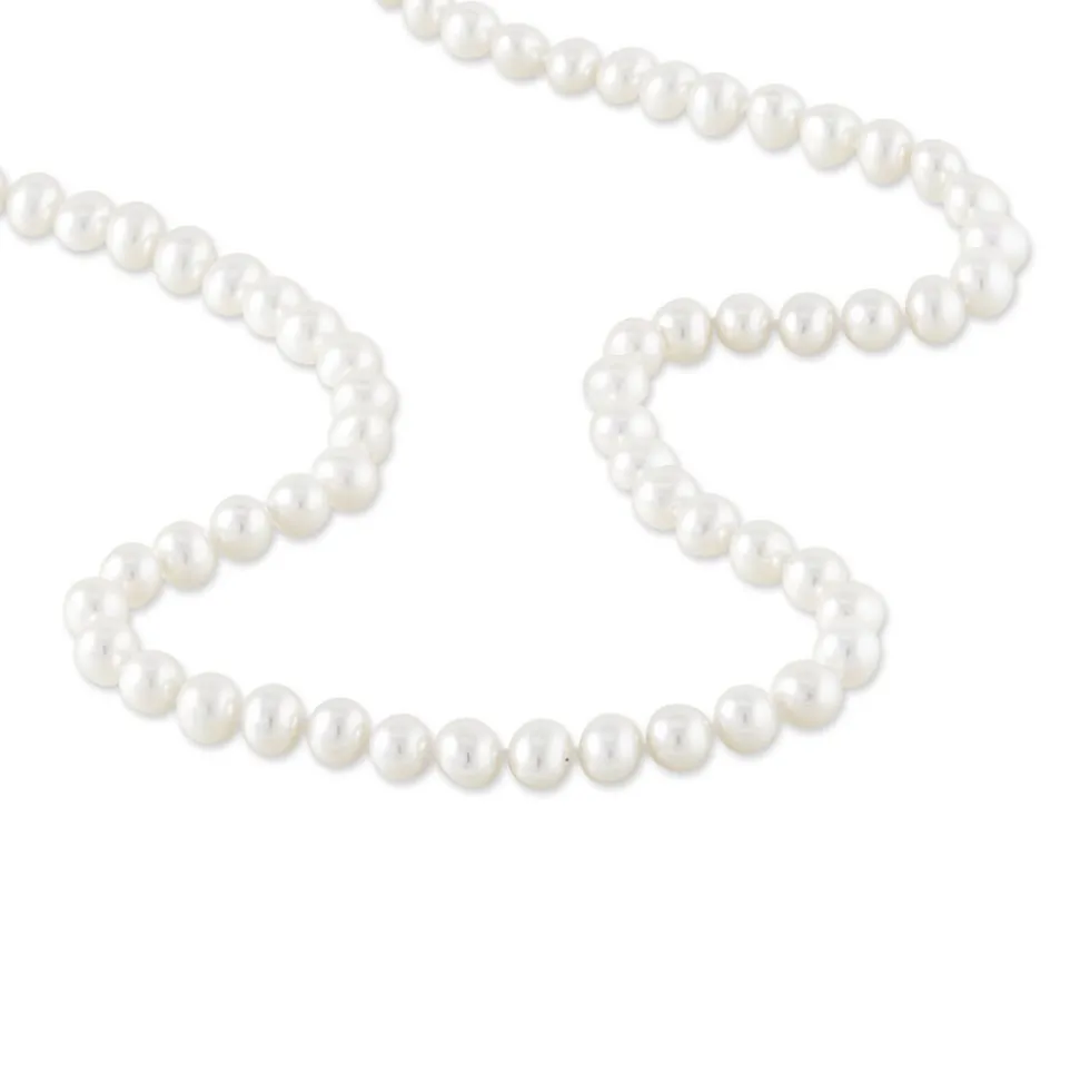 Collier Vincilia Or Jaune Perle De Culture