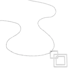Collier Violetka Acier Blanc