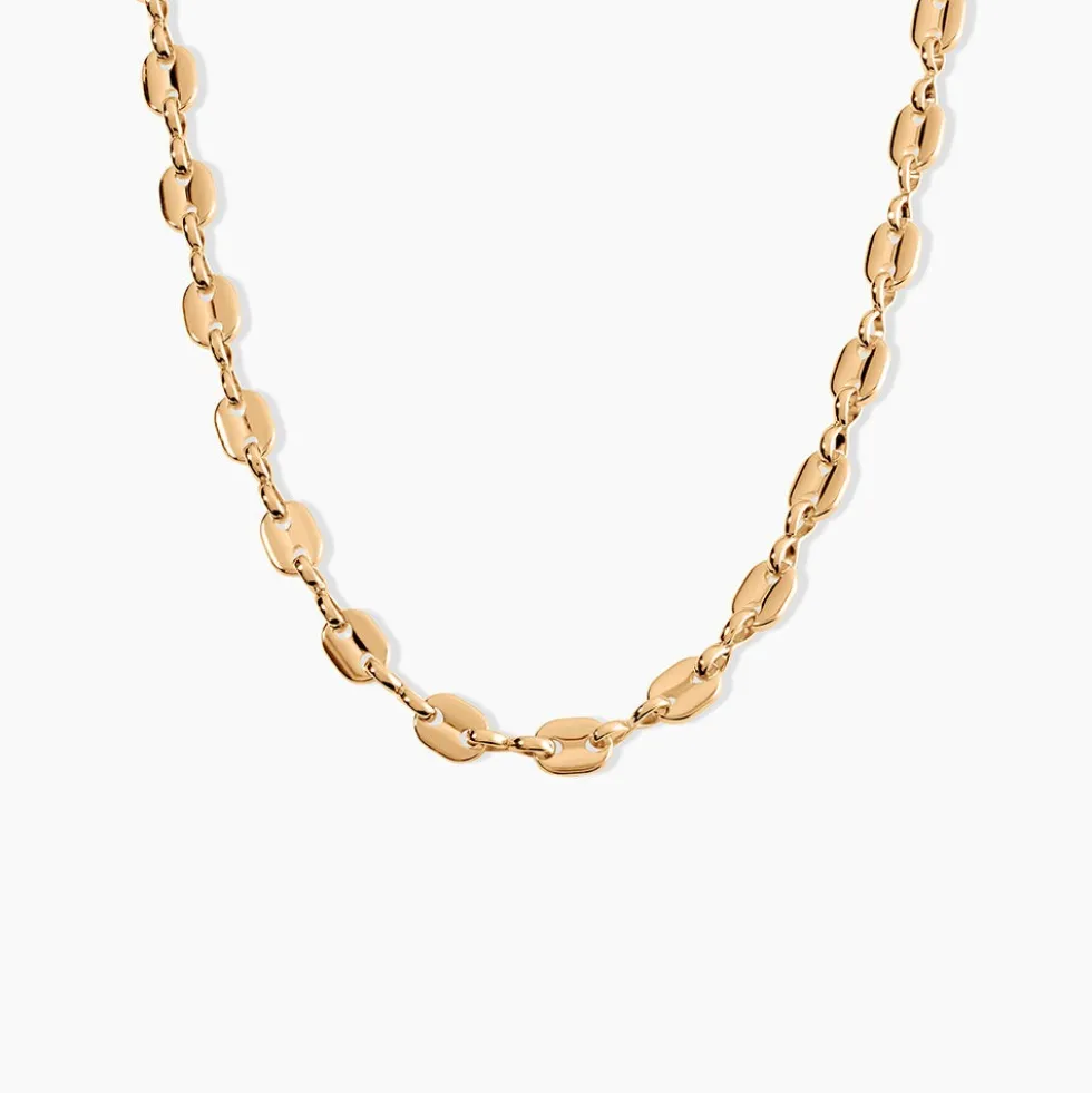 Collier William Plaqué Or Jaune