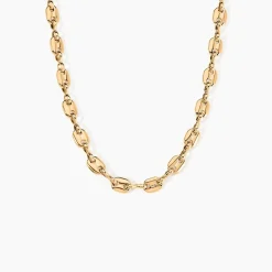 Collier William Plaqué Or Jaune