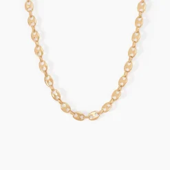 Collier William Plaqué Or Jaune