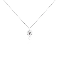 Collier Xanthin Argent Oxyde