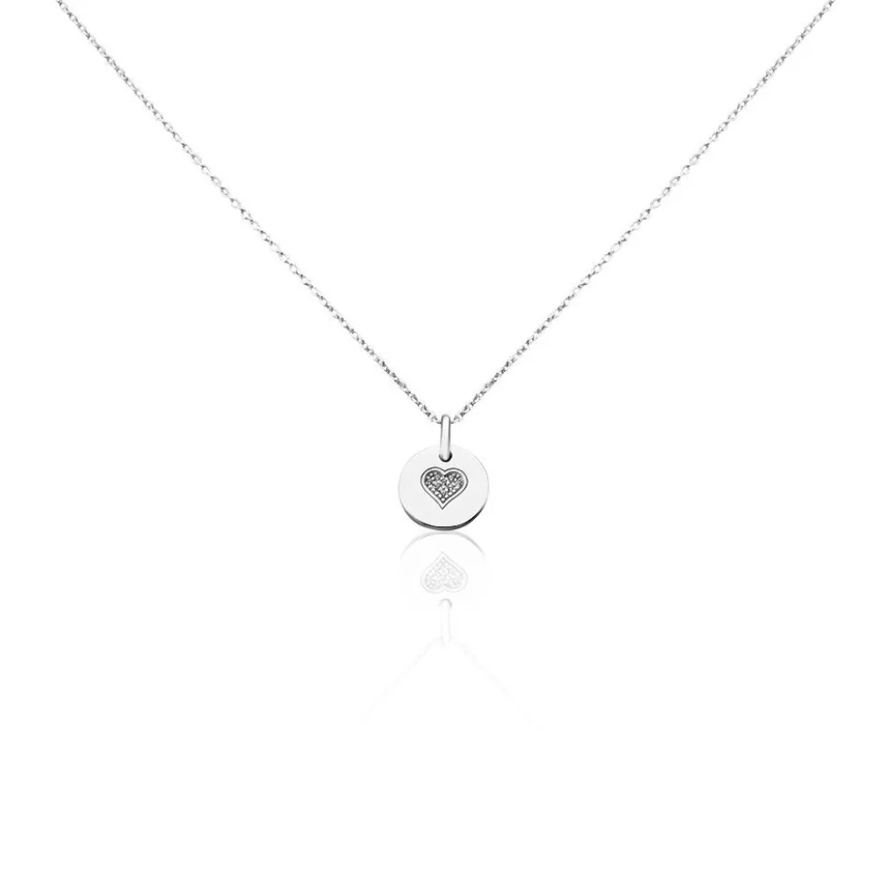 Collier Xaverie Argent Oxyde