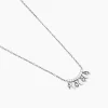 Collier Yannique Argent Blanc Oxyde De Zirconium