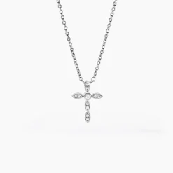 Collier Ysalis Argent Blanc Oxyde De Zirconium