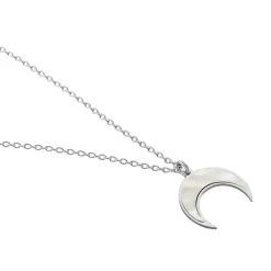 Collier Zea Argent Blanc Nacre