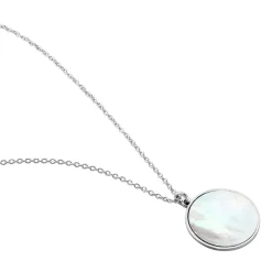 Collier Zoelle Argent Blanc Nacre