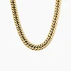 Collier Acier Doré Jonie