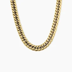 Collier Acier Doré Jonie