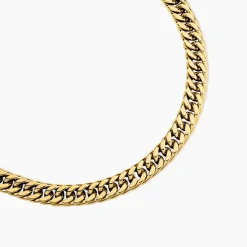 Collier Acier Doré Jonie
