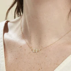 Collier Adansonia Or Jaune